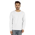 thumbnail image 1 of Inkmeso Men's Long Sleeve Cotton Basic Shirt Lightweight Solid T-Shirts, 1 of 7