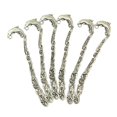 thumbnail image 2 of veasfak 6pcs Dolphin Pattern Alloy Bookmarks with Hole Charms for DIY, 2 of 7