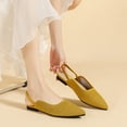 thumbnail image 1 of Cameland Ballerines Slingbacks en Tricot pour Femmes Confort Marche Travail Chaussures, 1 of 3