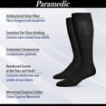thumbnail image 2 of Paramedic Premium Compression Socks 15-20 mmHg Men Black (1 Pair) - Medium, 2 of 4