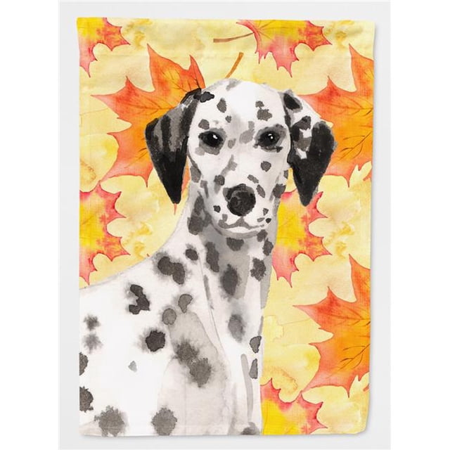 Carolines Treasures BB9520CHF Dalmatien Drapeau d'Automne Toile Maison