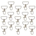 thumbnail image 3 of 24pcs Lobster Clasp Swivel Snap Hooks D Ring Keychain Hook Lanyard Clips, 3 of 7