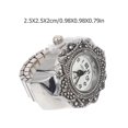 thumbnail image 2 of 1Pc Women Men Finger Watch Casual Finger Watch Quartz Finger Ring Watch, 2 of 9