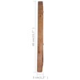 thumbnail image 4 of vidaXL Wall Mirror 40 cm Teak Round, 4 of 4