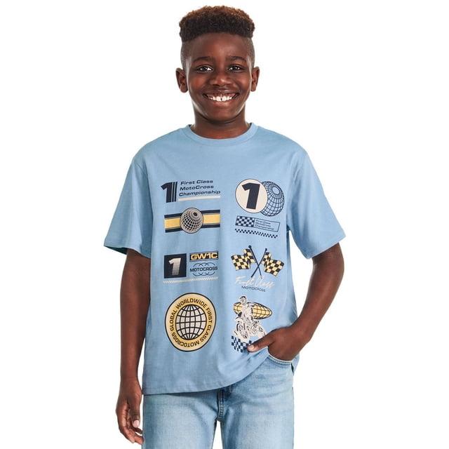 T-shirt à imprimé graphique George pour garçons