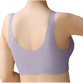 thumbnail image 4 of Plebaso Women's Wireless Bras Full Coverage Removable Soft Padded Everyday Bras Smooth Back Pullover Bras, 4 of 4