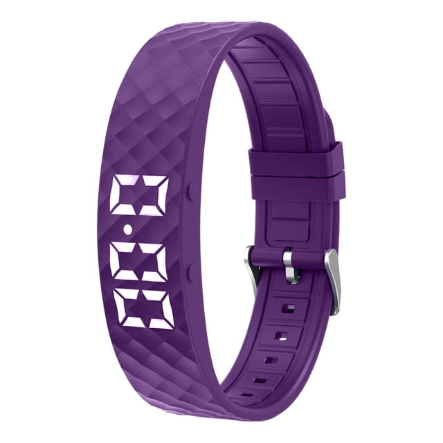 Traqueur de Sommeil Intelligent avec Alarme par Vibration / Montre de Mise en Forme Rechargeable / Moniteur d'Activité Étanche