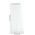 thumbnail image 3 of Dvkptbk Moustiquaire Imperméable pour Fenêtre Terrasse Pavillon Extérieur Rideau Moustiquaire Transparent Rideau Extérieur, 3 of 6