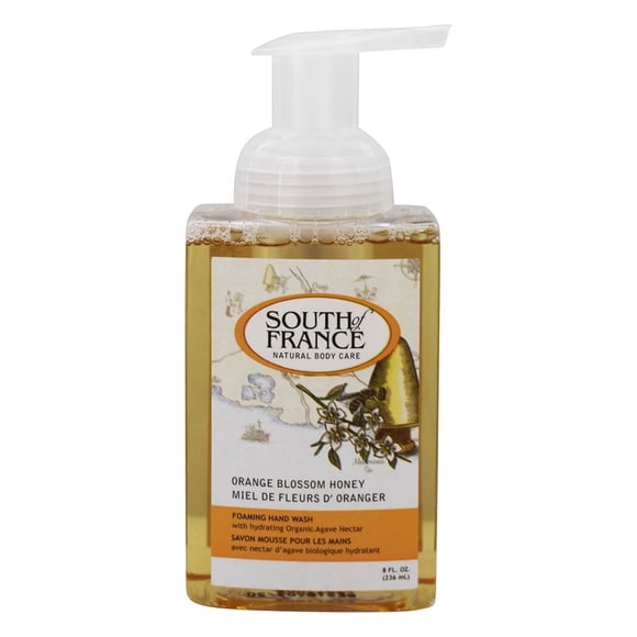 South of France - Savon Moussant pour les Mains Miel de Fleur d'Oranger - 8 fl oz