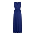 thumbnail image 3 of UPPADA Robe Grande Taille pour Invitées de Mariage pour Femmes, Manches Courtes, Robe de Bal de Mariage, Robe de Bal Formelle, Robe Longueur au Sol, Robe Cocktail, Robe Portefeuille Formelle de Mariage, Liquidation en Liquidation, 3 of 5