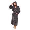 thumbnail image 1 of VULCANODON Mens Robe Big and Tall with Hood,Full Length Plush Robe for Men Long Fleece Bathrobe, 1 of 4