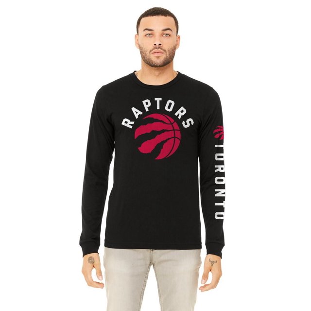 NBA Licensed Toronto Raptors Long Sleeve Tee