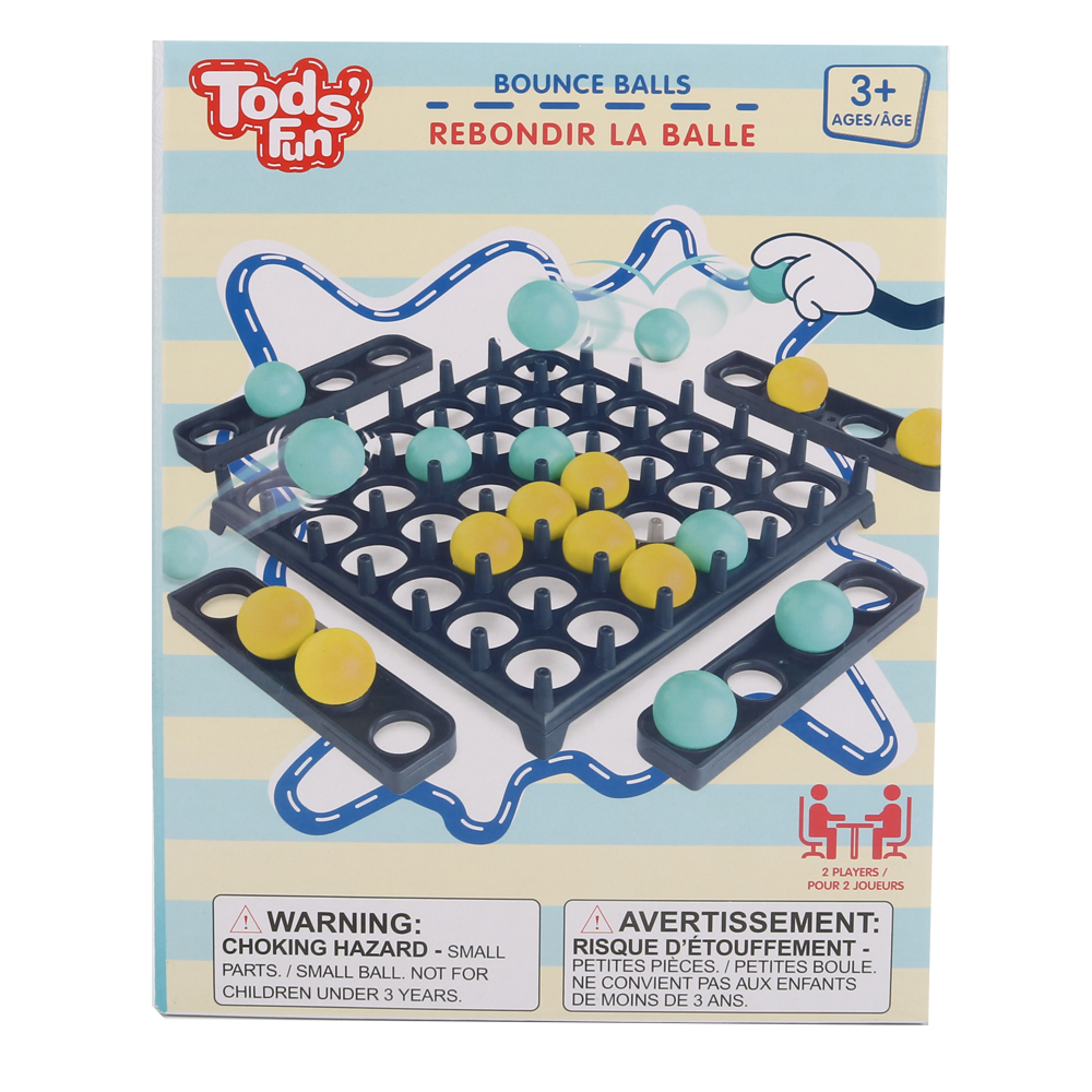 Jeu de plateau de fête des balles rebondissantes, jeu de table compétitif à deux joueurs avec balles à rebond, jeu de stratégie interactif familial avec cartes assorties, cadeau jouet pour enfants et
