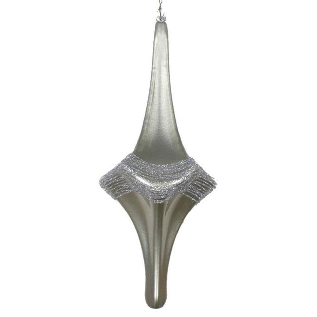 Vickerman MT194125D 12 Po. Calcaire Candy Glitter Drop Ornement