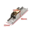 thumbnail image 4 of Old-Fashioned Sliding Shutter Pulley Screen Shutter Stainless Steel Copper Wheel 12Mm Single Groove, 4 of 9
