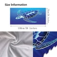 thumbnail image 3 of 30x60 Inch Microfiber Beach Towel - Compact Travel Towel, Sandproof & Fast-Drying for Swimming, Gym, and Outdoor Adventures, 3 of 8
