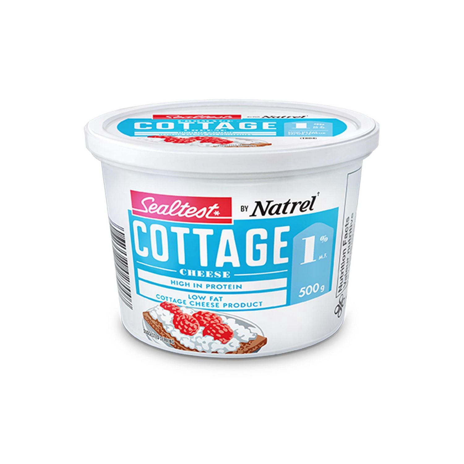 Fromage cottage 1 % Sealtest 500g