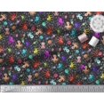 thumbnail image 3 of Soimoi Modal Satin Fabric Dot,Octopus & Jellyfish Ocean Decor Fabric Printed Yard 42 Inch Wide, 3 of 3