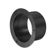 thumbnail image 4 of Unique Bargains Plastique 2.95inch Diamètre Rond Raccord de Conduit de Bride 5 Pack, 4 of 4