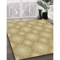 thumbnail image 3 of Ahgly Company Tapis d'Intérieur Lavable en Machine Carré Transitionnel Brun Cannelle, 7 Pieds Carré, 3 of 7