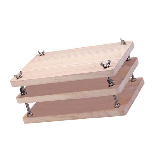 braveheart Flat Paper Press Machine Compact Book Press For Portable Card Binding Premium Wood Wooden Book Easy