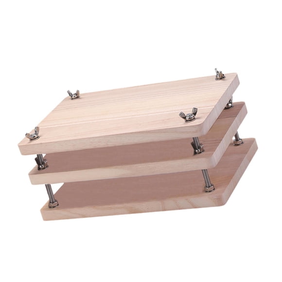 braveheart Flat Paper Press Machine Compact Book Press For Portable Card Binding Premium Wood Wooden Book Easy