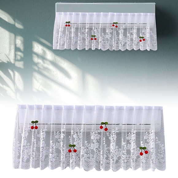 Stylish Decorative Air Conditioner Curtain for Home Elegant Filtering Panel for Living Room and Bedroom Design for Indoor Spaces