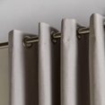 thumbnail image 1 of Bouclair Beige Chambray Blackout Curtain 52x84 in (132x213 cm), 1 of 10