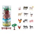 thumbnail image 2 of Mini Figurines d'Animaux Assorties Ensemble Jouet Éducatif Déco Table Miniature d'Animaux Jouets pour Enfants - 15 Pcs, Multicolore, 2 of 9
