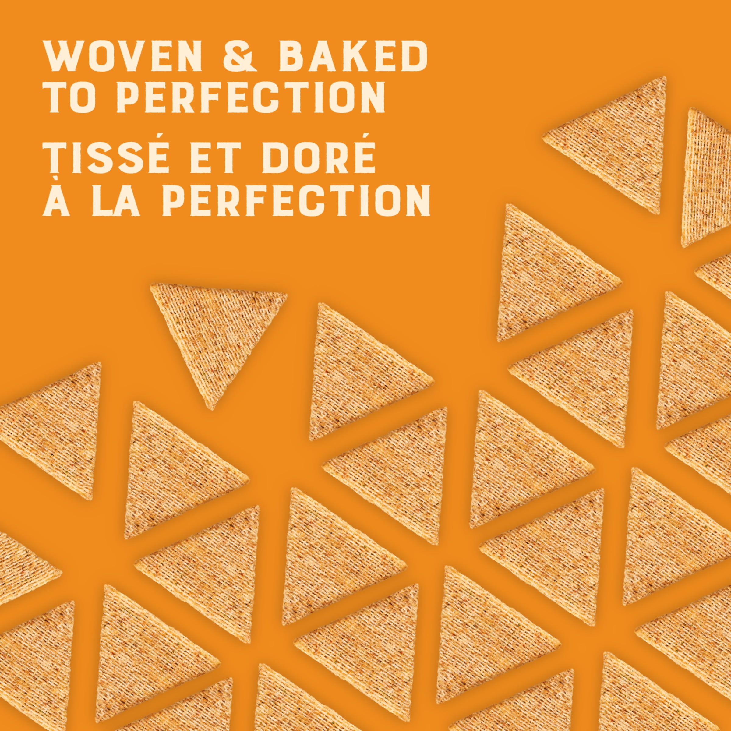 TRISCUIT minces et croquants, à saveur de parmesan et ail craquelins