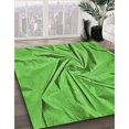 thumbnail image 3 of Ahgly Company Tapis de Zone Rond d'Intérieur Lavable à la Machine, Style Transitionnel, Vert Émeraude, 5 Pieds Rond, 3 of 7