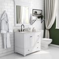 thumbnail image 4 of DHP Monteray Beach 36 Inch Bathroom Vanity, White, 4 of 9
