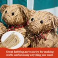 thumbnail image 3 of LNGOOR 3 Bundles Raffia Ribbon for Flower Rustic Ribbon Straw Bale Basket Weaving Supplies, 3 of 6