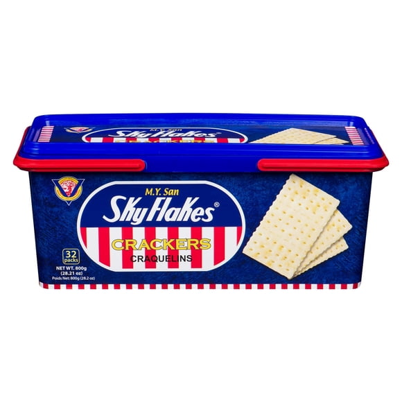M.Y. San Sky Flakes Crackers Pail