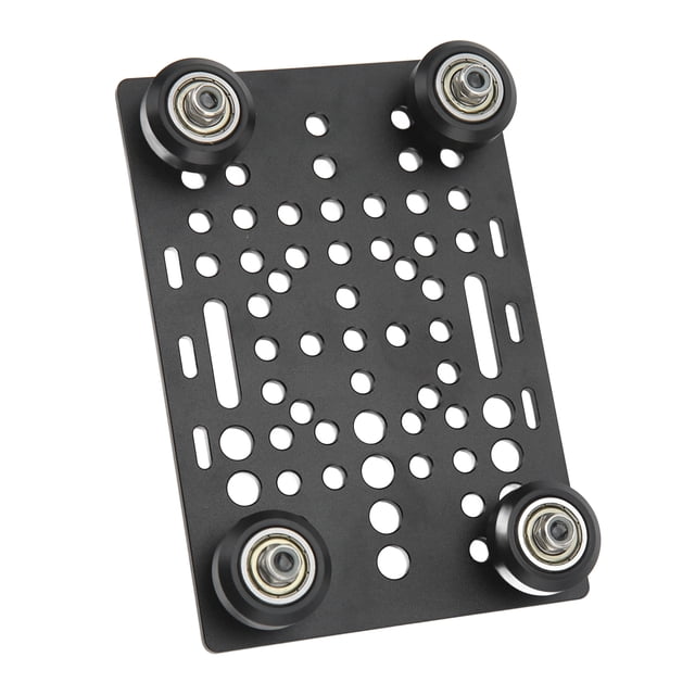Gantry Plate, Gantry Board Wear Resistant For Gear Shaping Machine Board With 4 Plastic Pulleys And Bearings