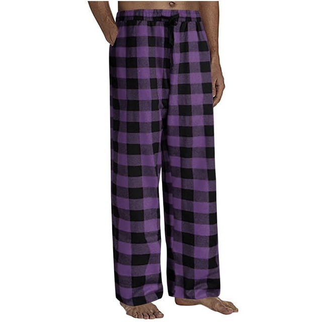 LSLJS Mode Homme Décontracté Ample Imprimé Poches Pantalon Poches Taille Élastique Pantalon Long