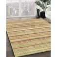 thumbnail image 2 of Ahgly Company Indoor Rectangle Abstract Bronze Brown Abstract Area Rugs, 7' x 9', 2 of 6