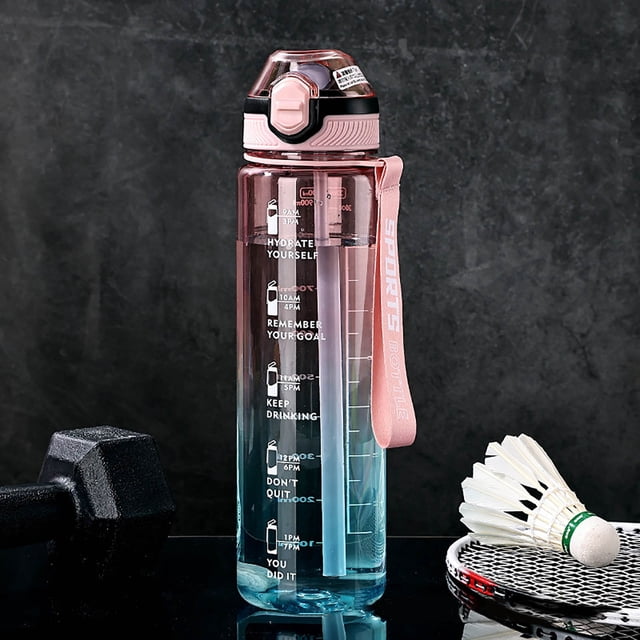 Glass&Bottle—Extra Large Capacity Sports Water Bottle for Hydration On The Move with Durable Leak Proof Design Ideal for Gym Workout Travel and Daily Use