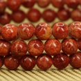 thumbnail image 3 of Bracelet Extensible Unisexe en Perles Rondes 6 mm en Corail Rouge Naturel, 3 of 4