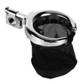 thumbnail image 2 of Motorcycle Cup Holder, Motorcycle Cup Holder Universal Aluminium Alloy Replacement For 25mm Handlebar, 2 of 8