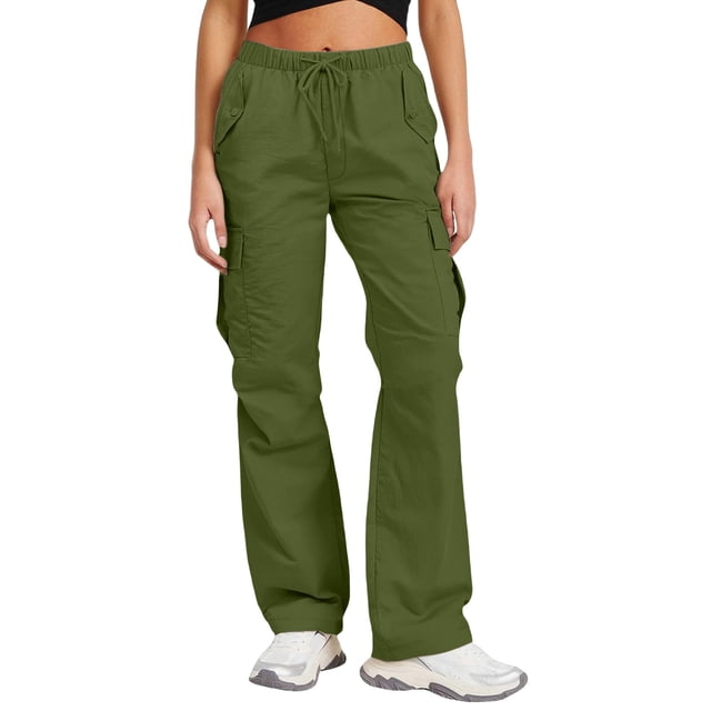 Pantalon pour Femmes Ample à Cordon, Poche, Décontracté, Sport, Jogger, Salopette