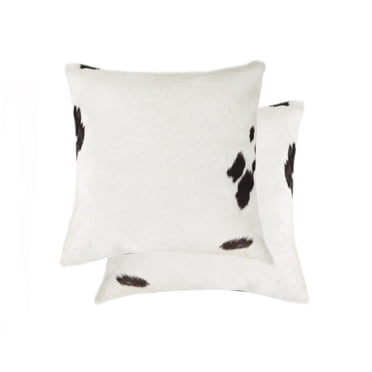 TORINO KOBE COWHIDE PILLOW 18"X18" 2-PACK