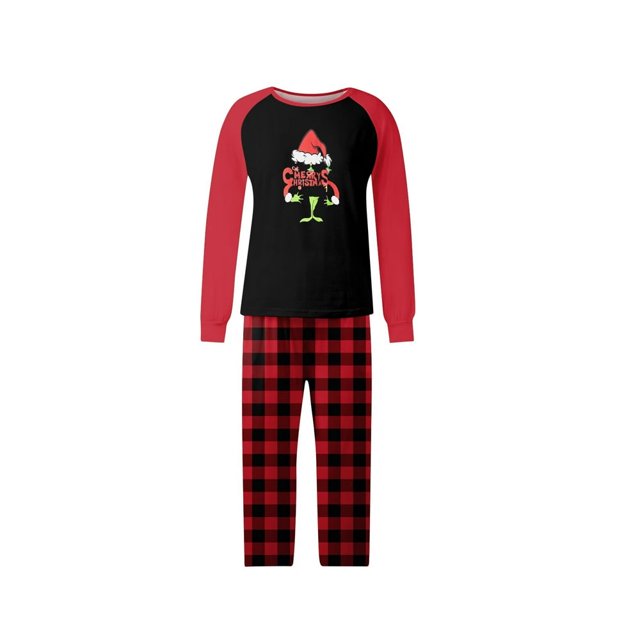 Pyjamas de Noël Assortis pour Hommes Ensembles de Pyjamas de Vacances pour la Famille