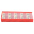 thumbnail image 1 of Milling Inserts, Abrasion Resistance  Durability 10Pcs Cemented Carbide Milling Inserts Easy Use  for Man for Repair Tool, 1 of 8