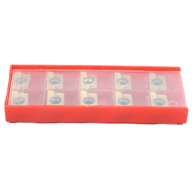 Milling Inserts, Abrasion Resistance Durability 10Pcs Cemented Carbide Milling Inserts Easy Use for Man for Repair Tool