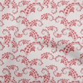 thumbnail image 1 of oneOone Silk Tabby Light Pink Fabric Asian Paisley Craft Projects Decor Fabric Printed By The Yard 42 Inch Wide, 1 of 4