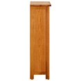 thumbnail image 2 of vidaXL Wooden Adult Bookcase - 45x22.5x82 cm - Solid Oak Wood, 2 of 5