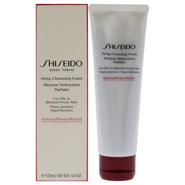 Mousse Nettoyante en Profondeur par Shiseido pour Femmes - Nettoyant 4,4 oz