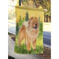 thumbnail image 2 of Carolines Treasures SS7004CHF 28 x 40 Po. Drapeau Chow Chow Toile Taille Maison, 2 of 4