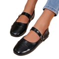 thumbnail image 4 of Orthopedic Mary Jane For Soft Ballet Flat Casual Shoes With Adjustable Buckle Straps, 4 of 5